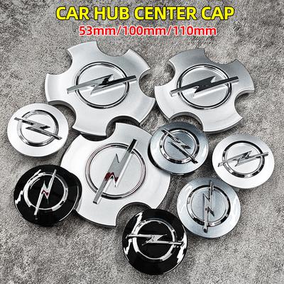 4 Stück 53mm/100mm/110mm Auto Radnabenkappen Abzeichen Für Corsa Antara Astra Zafira Omega Vectra Insignia Zubehör