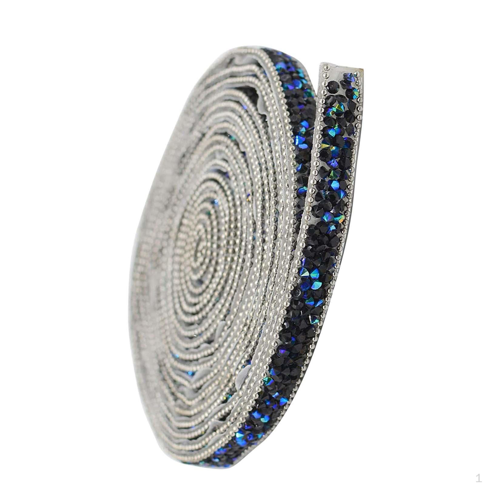 

Лента Bling Скрапбукинг Ремесла, DIY Художественная наклейка, Декоративная наклейка для обуви для ванной комнаты чёрный