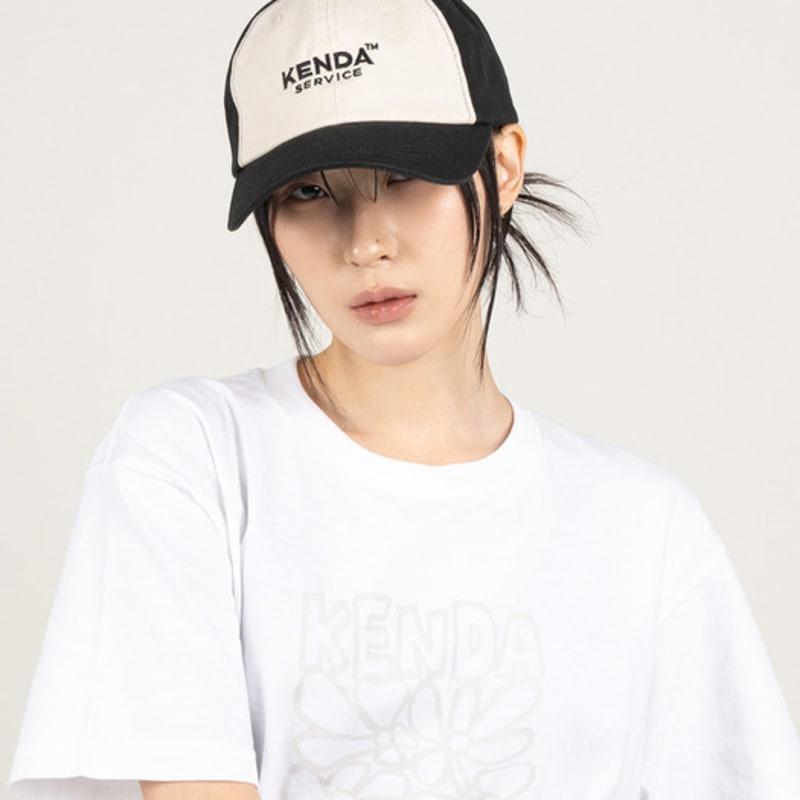 

KENDA MAIN LOGO BALL CAP - TOWTONE BLACK / BABC02-16s TOW-TONE BLACK_FREE