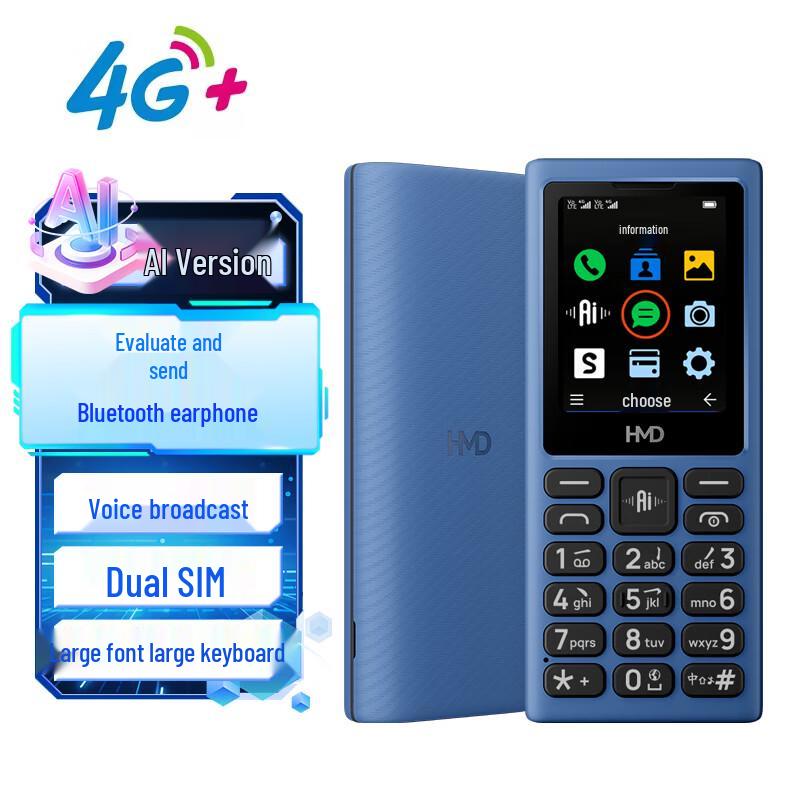 HMD 101 4G Telefon Funkcyjny (Wersja CN)