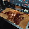 Pippi Longstocking Large Size Mouse Pad Large Gaming Table Cushion Non-slip Laptop Tablet Big Mousepad XXL Mat Mini PC Playmat With Lock Edge