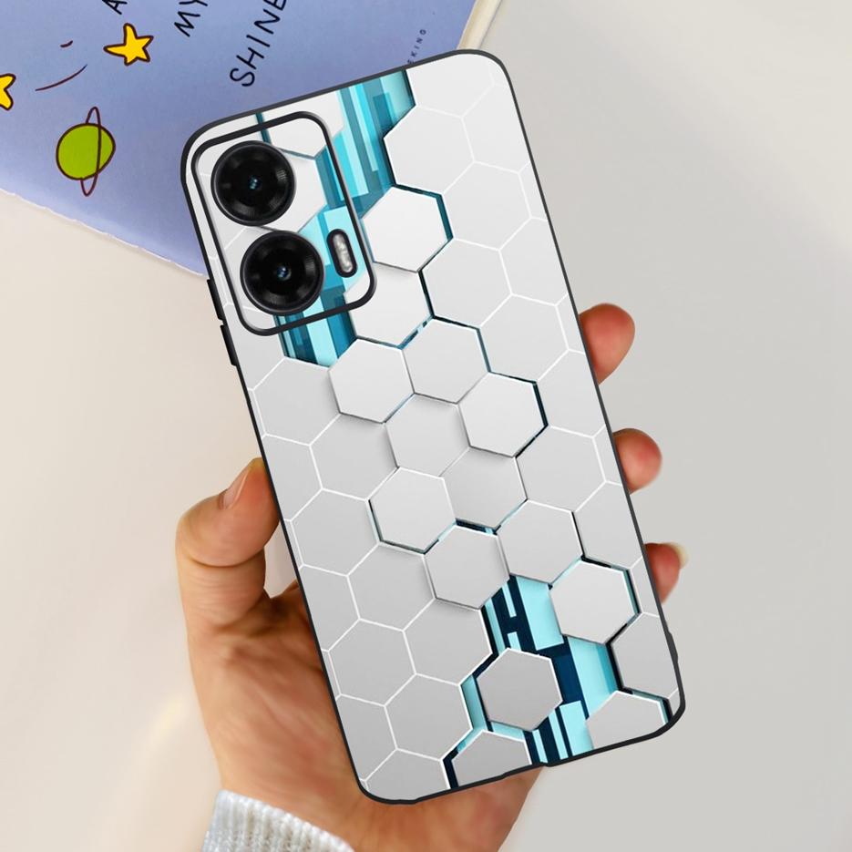 For Motorola Moto G35 G55 G85 Case Cute Painted Cover Matte Phone Case For Moto G85 G 35 G55 MotoG35 MotoG55 MotoG85 Soft Fundas