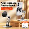 Rotatable Magnetic Desktop Phone Stand Adjustable Desk Phone Mount Foldable Phone Holder