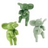 3Pcs Flower Propagation Friends ABS Elephant Shape Plant Holder Flower Pot Decoration for Sprouts Stems Shoots and Cuttings
