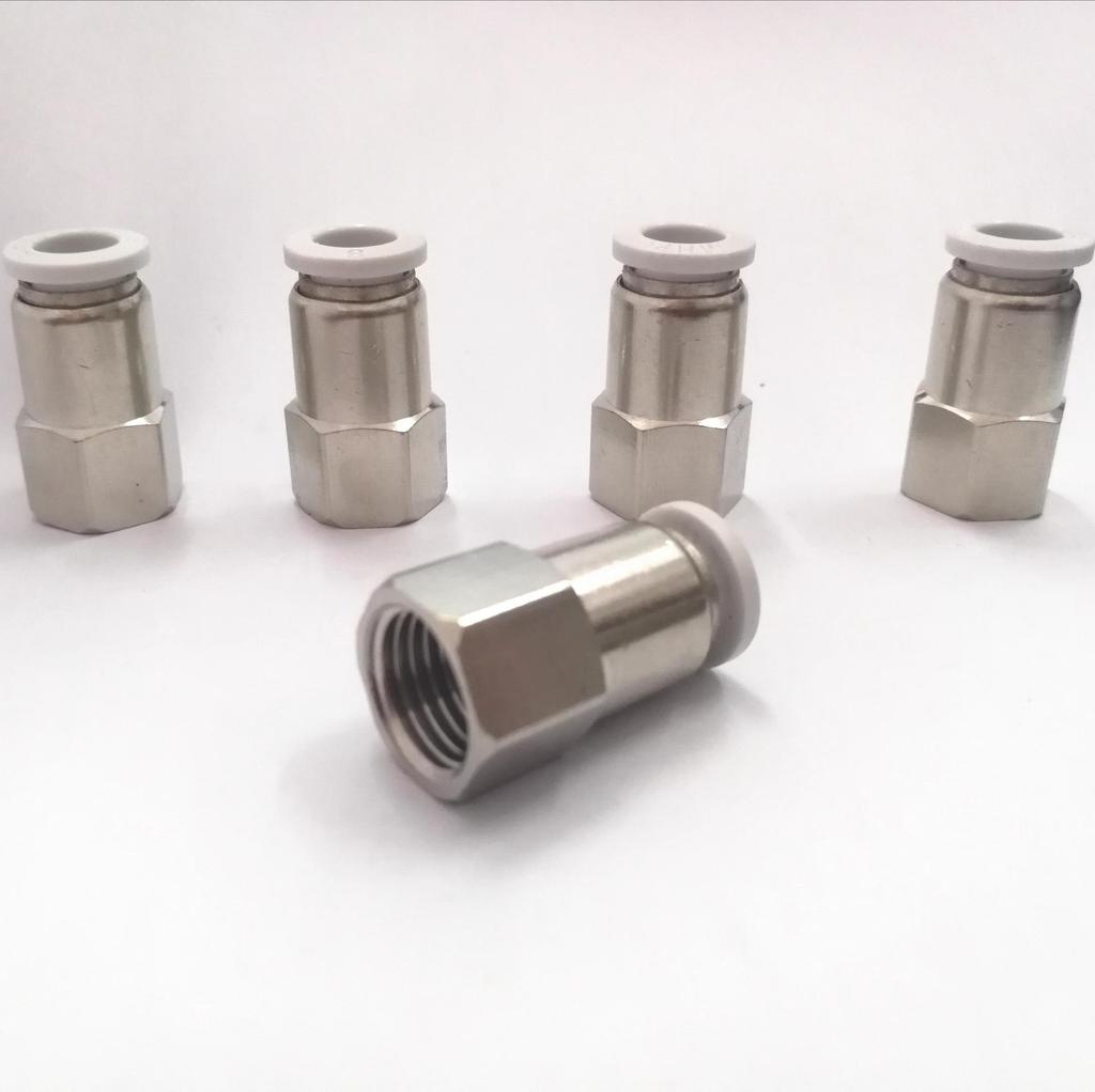 MPCF Pneumatic Quick Connect Male Thread Air Hose Connector PCF4-M5/6-01/8-02/10-03/12-04