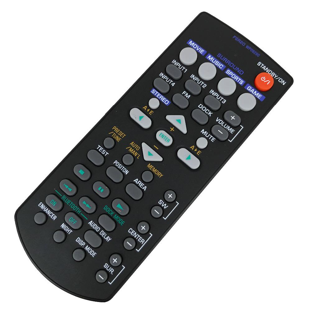 

Новый FSR20 WP08290 Подходит для усилителя домашнего кинотеатра Yamaha CD DVD AV Пульт дистанционного управления YAS-71 YAS-81 YAS-71BL
