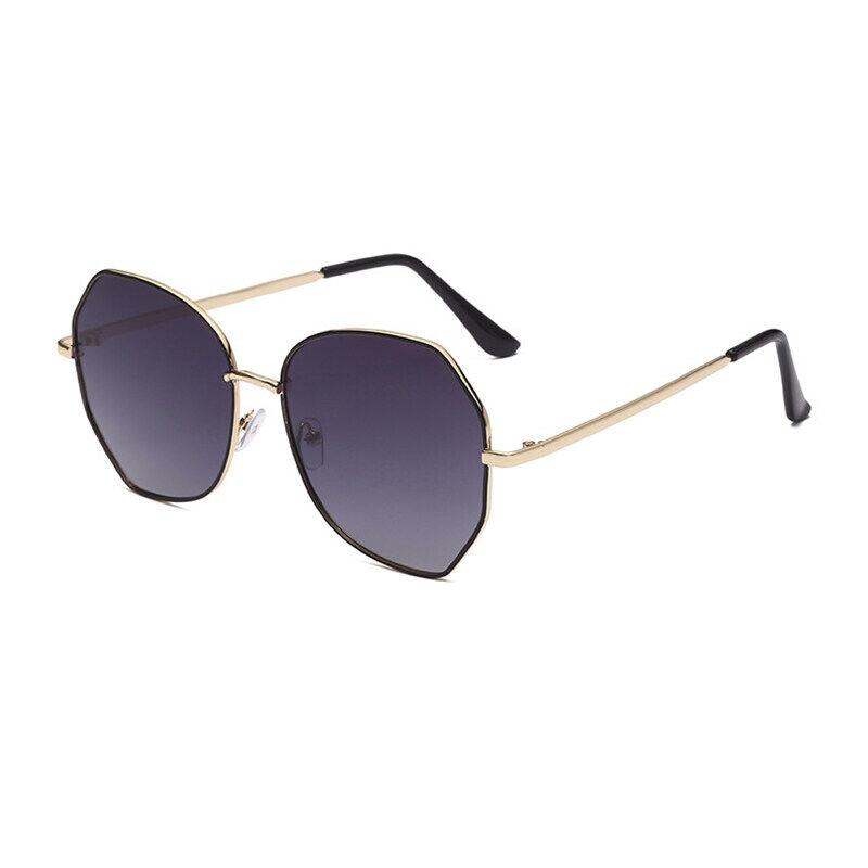 Fashion Ladies Glasses Men's Sunglasses New Sunglasses Female Korean Version Of The Tide Big Frame Anti-ultraviolet Polarized Ins Sunglasses Glasses