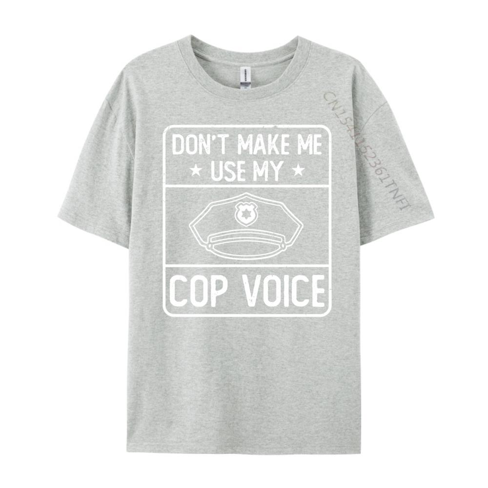 Camisetas Gráficas de Policial Cop Camisas De Hombre Estampadas Manga Curta Roupas de Luxo Respirável Estampado