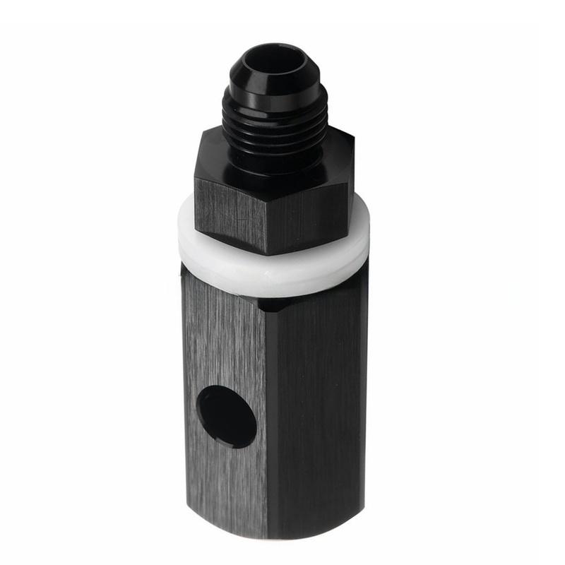 Fuel Tank Vent Valve One Way Rollover Valve Aluminum AN6 AN8 for Automotive Applications with Stainless Steel Ball