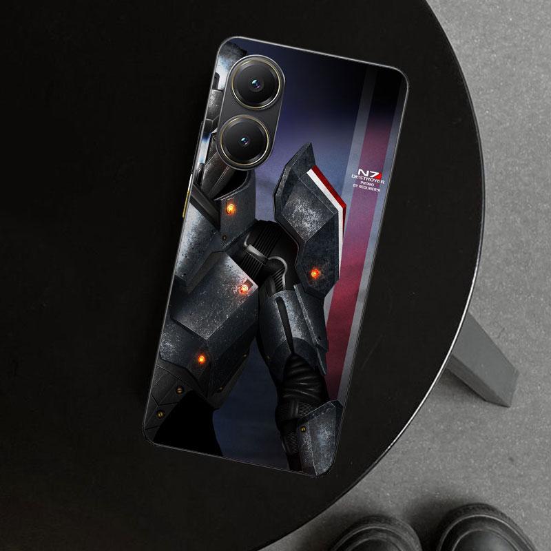 N7 Mass Effect Phone Case Cover for Xiaomi Poco X6 X5 X7 Pro F7 Ultra Redmi 15C 15 13C 13 12C 12 10C 10 10A 9C 9A 9T 9 Coque Poc