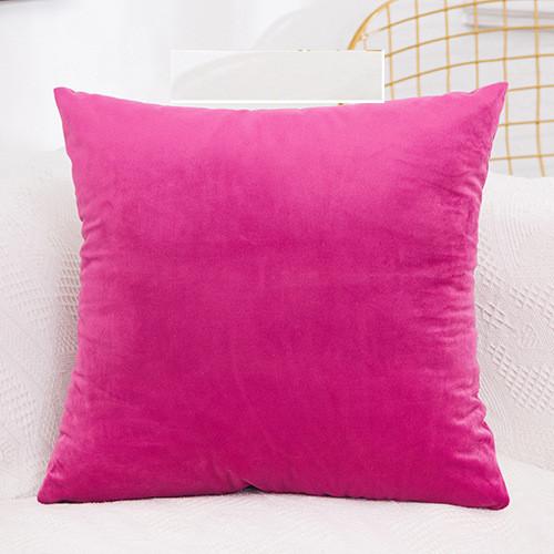 Solid Velvet Pillow Cushion Cover Home New Year Decorative 40*40/45*45/50*50/55*55/60*60cm Kussenhoes Housse De Coussin Cojines