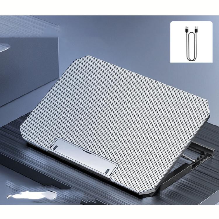 Foldable Adjustable Laptop Cooling Pad with 2 Quiet Fan For Notebook With Adjustable Heights And USB Connection