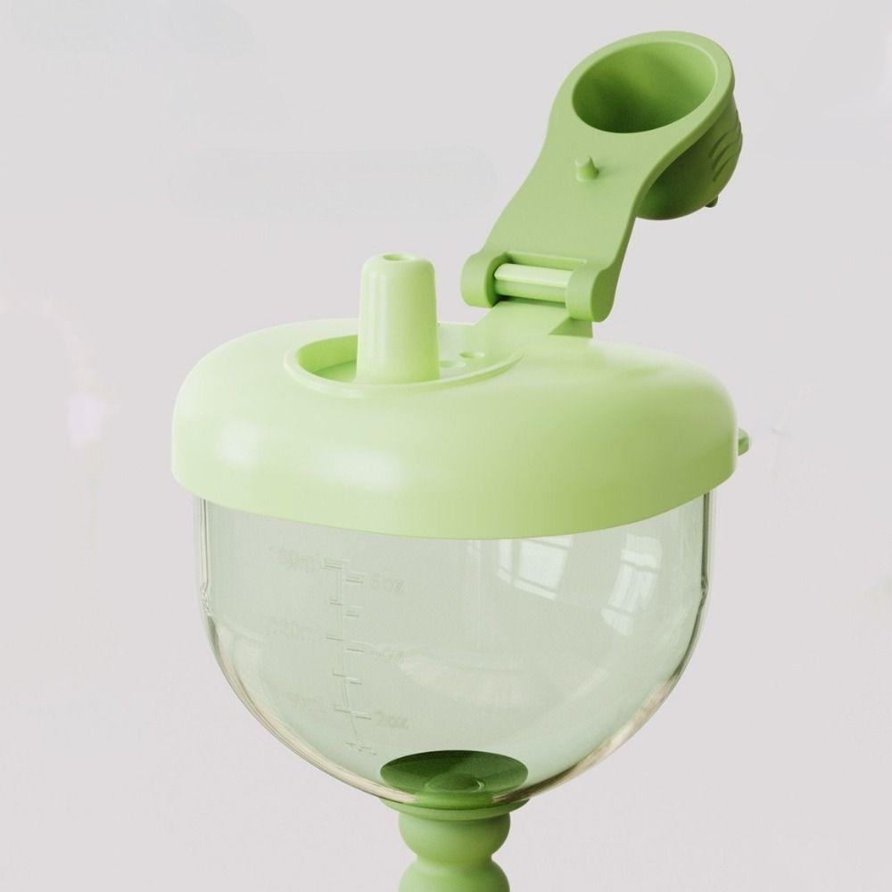 Leak-proof Learning Drinking Cup Plastic Goblet Cup Cute High-heel Cup For Toddlers