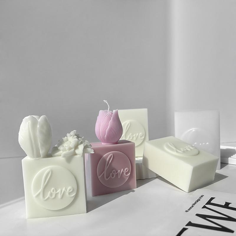 Creative Handcrafted Scented Candle Mold Silicone Mold for Making Beautiful Aromatherapy Candle Ornaments