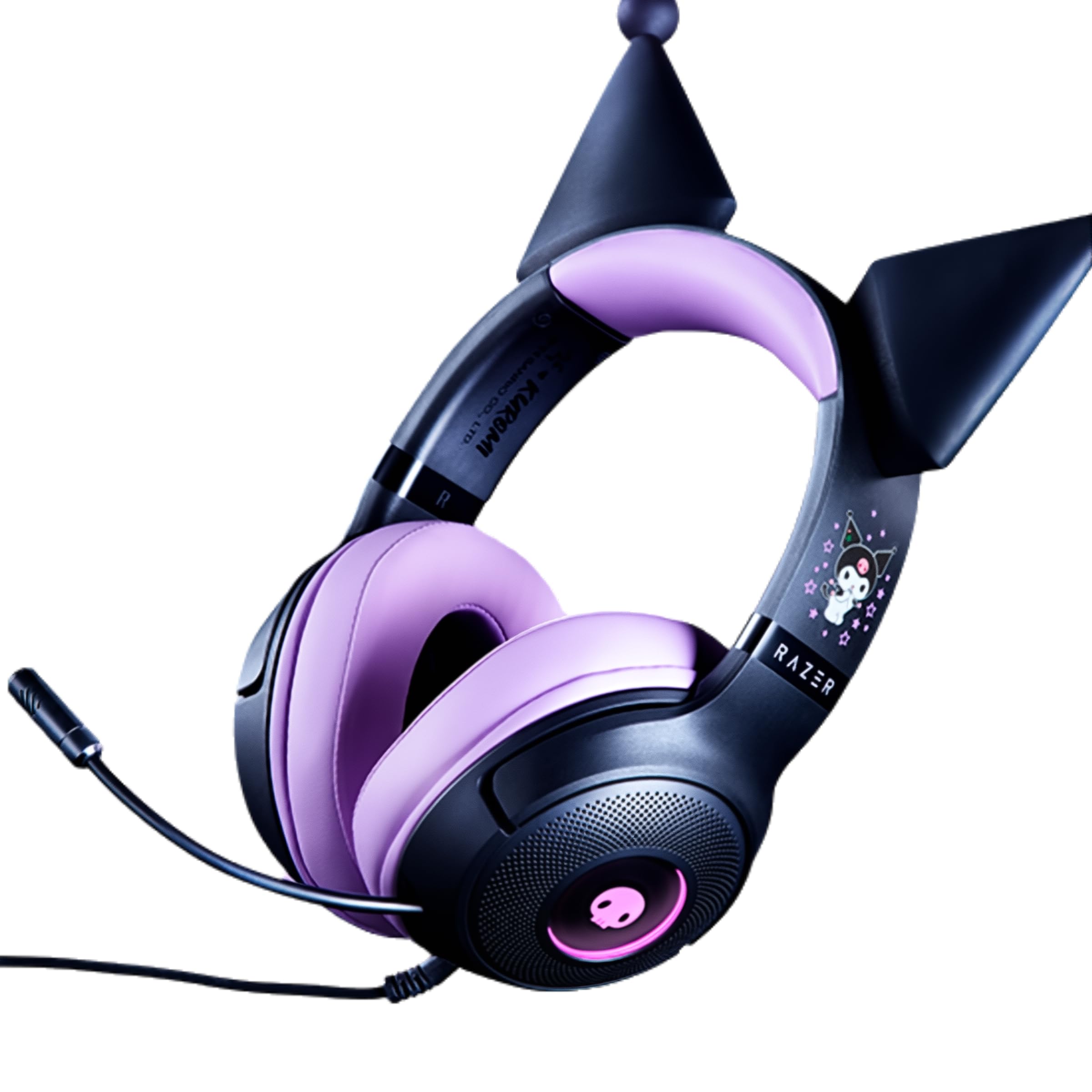 

Игровая гарнитура Razer Kraken Kitty V2 с USB-микрофоном, накладная, официально лицензированная, милый подарок