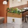 Outdoor Iron Art Planter Box