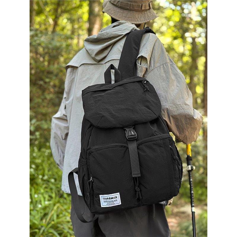 Schoolbag female large capacity leisure Korean version backpack bag cover outdoor computer bag sports climbing mountaineering bag backpack