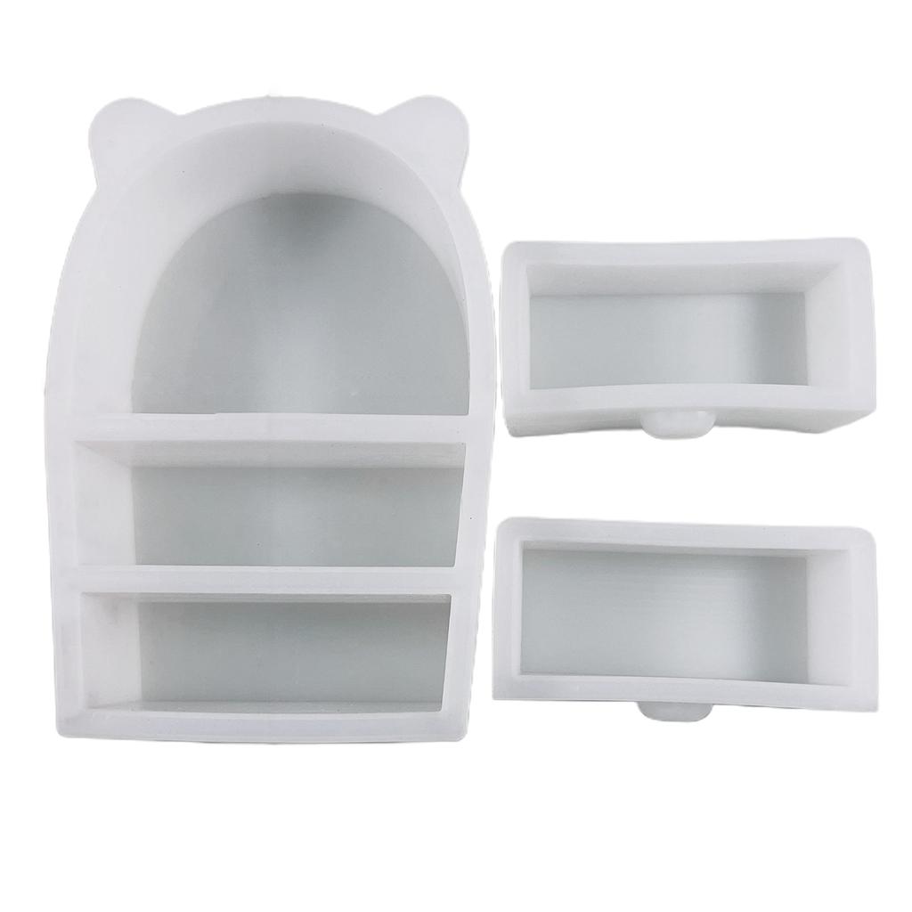 Storage Box Mold Jewelry Rings Box Mold Suitable for Jewelry Necklace Holder Jewelry Cabinet Craft Diy Home Decoration