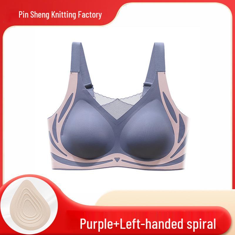 Women's Seamless Post-Mastectomy Bra with Breathable Silicone Prosthesis