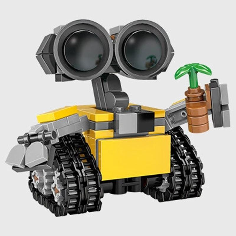 Mini Kit de Construcție Wall-E Jucării Educaționale Idee MOC Model Tehnic Film Clasice Asamblare Blocuri de Construcție Jucărie pentru Copii Cadou
