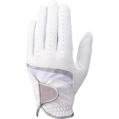 Callaway Style Dual Women's Golf Gloves 19cm White Grey