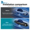 Real Hard Carbon Fiber Cover For Subaru BRZ Toyota 86 2013-2025 2025 2025 2025 Door Handle Sticker Protector Handle Decor Trim