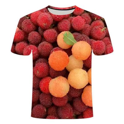 3D Printed Graphic T-Shirt Teens Men Casual Loose Fit Short Sleeve Round Neck Tee
