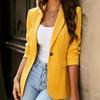 Damen Slim Fit Professionelles Temperament Pendler Design Kleiner Blazer Oberbekleidung