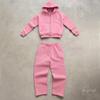 Trendy Cross-Border Zipper Hoodie Jacket with Versatile Long Pants