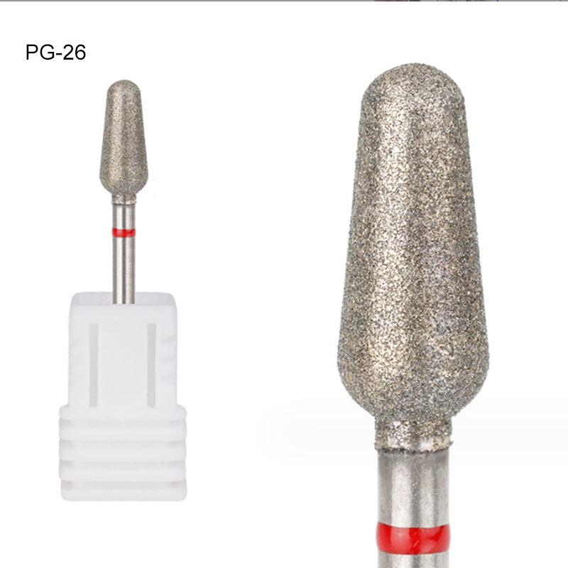 Russischer Diamantschleifer Maniküre-Werkzeug zur Nageloberflächen-Vorbehandlung