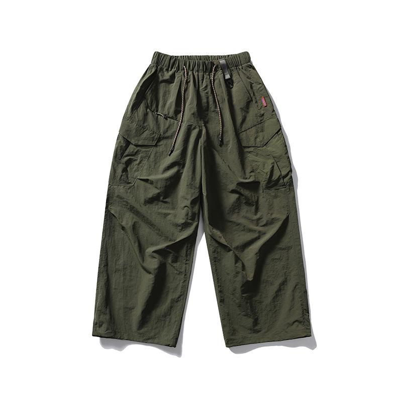 Unisex Schnelltrocknende Camouflage-Hose mit Mehreren Taschen für Fallschirmjäger, zum Wandern und Bergsteigen Large gray