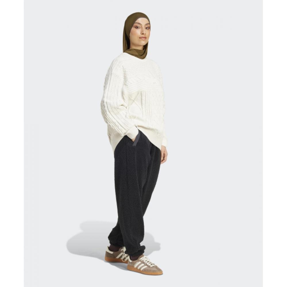Adidas 70s Trefoil Sweater   Wonder White Jn8318