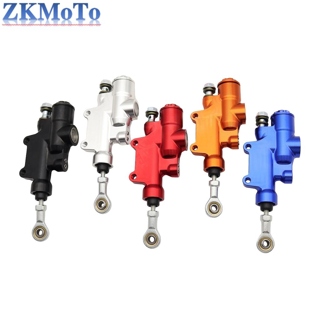 Motorcycle Rear Hydraulic Brake Master Cylinder Pump Rear Brake Pump Aluminum For KTM Husqvarna GasGas EXC EXCF SX SXF XC XCF