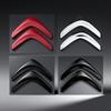 Metal Citroen Steering Wheel Logo Emblem 4.9x2.7cm, for DS3 C4L C3 C5 Elysee Xsara, Car Refit Badge Sticker