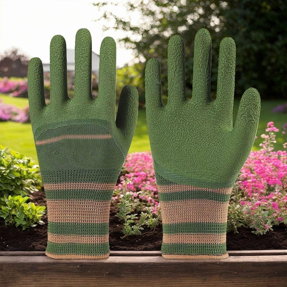 1Pair Wear-resistant Gardening Gloves Universal Work Gloves Durable Protection Gloves  Rose Pruning