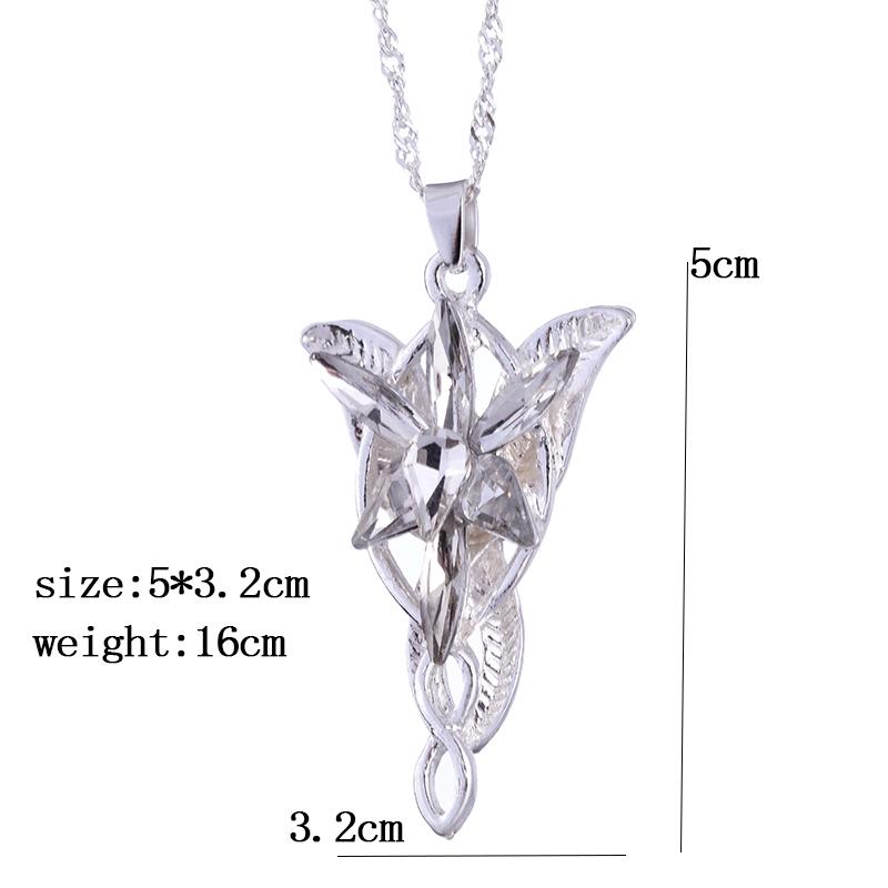 Fashion Necklace Evening Star Pendant Necklace crystal Twilight star pendant necklace women jewelry wholesale Hot