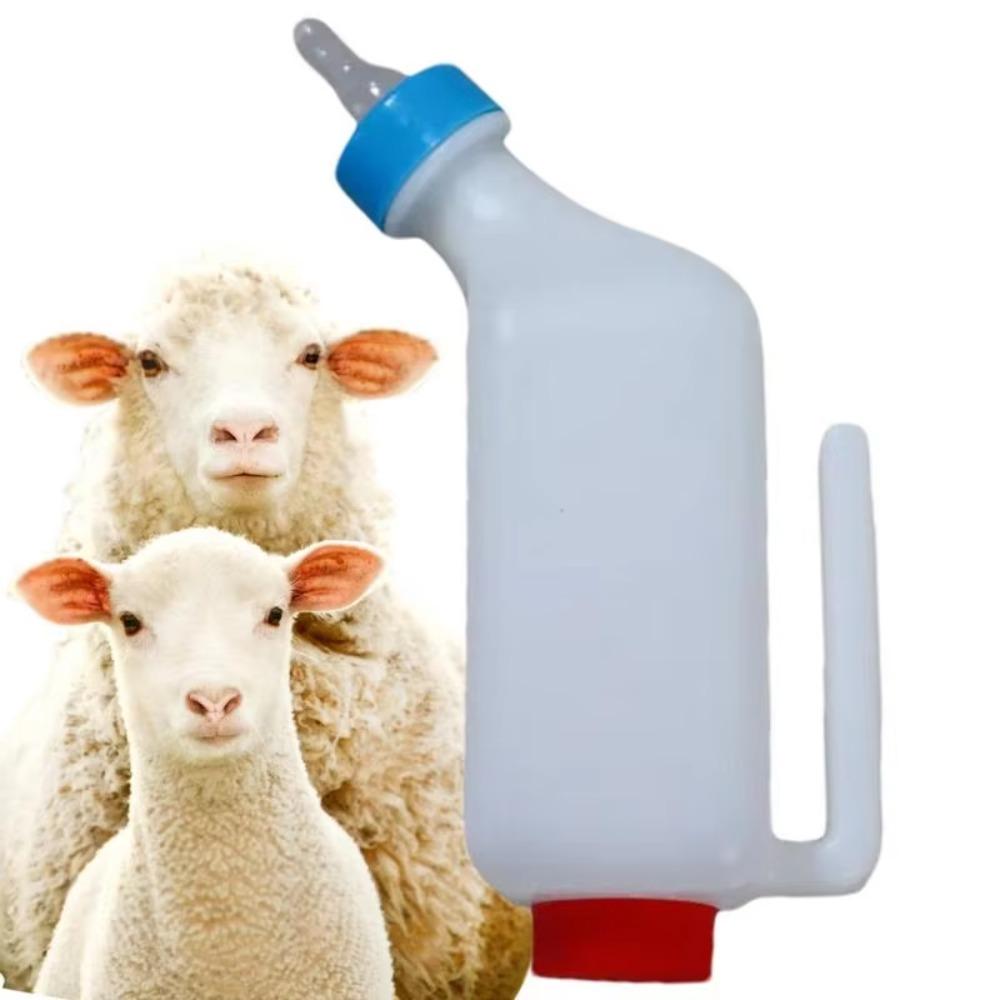 

With Scale Lamb Baby Bottle Hanging Type Animal Feeding Bottle Goat Bottles for Feeding Baby Sheep 500ml
