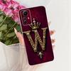 For Xiaomi Redmi Note 12S 4G Case Cute Crown Letters Cover 6.43'' Soft Slim Phone Case For Redmi Note 12S Note12S 4G Fundas Bags