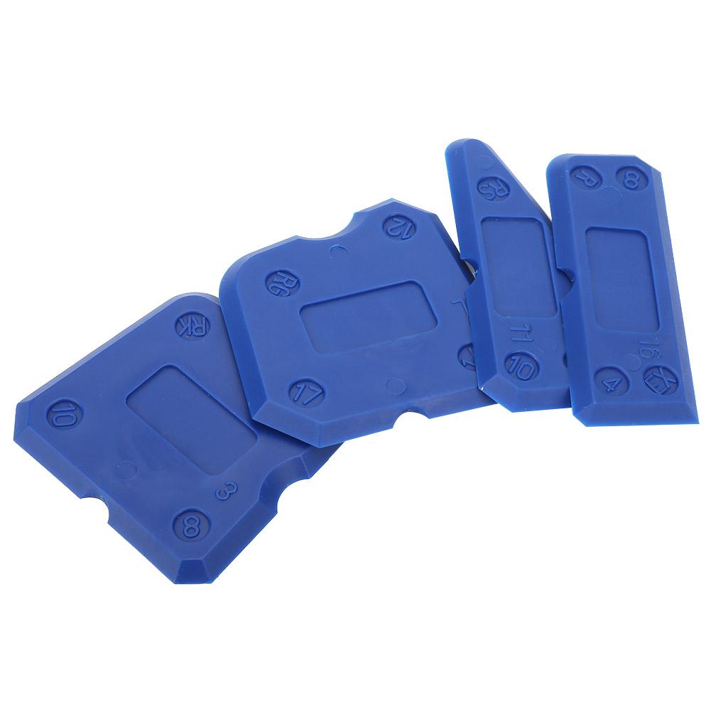 8PCS Caulk Tools Kit Silicone Glass Cement Caulking Scraper for Sealant Grout Finishing Sealing
