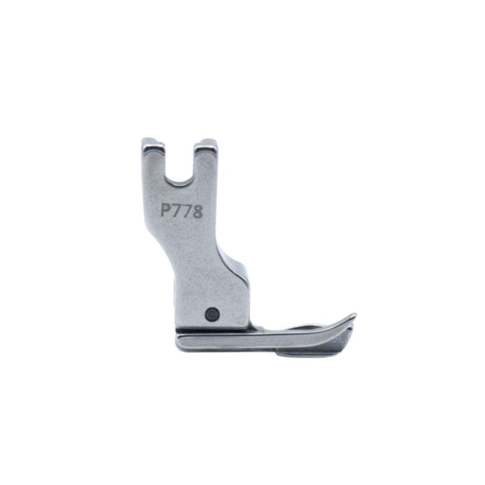 P778 Pesser Fuß Ganzstahl Oberer Kragen Nähkragen Nähfuß Spezieller Nähfuß Industrielle Einzelnadel-Nähmaschinen