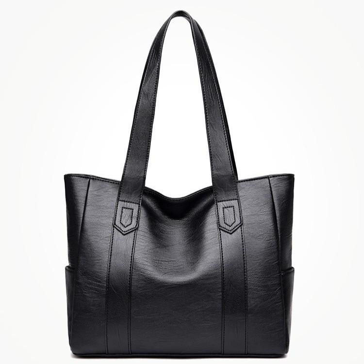 Kvinners allsidige tote- og crossbody-veske med stor kapasitet - Moteabel og praktisk mammahåndveske