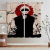 Jujutsu Kaisen Curtain Tulle for Living Room Decoration Youth Room Curtains Blackout Kitchen Curtains 2 Pcs Set Blind Tentacles