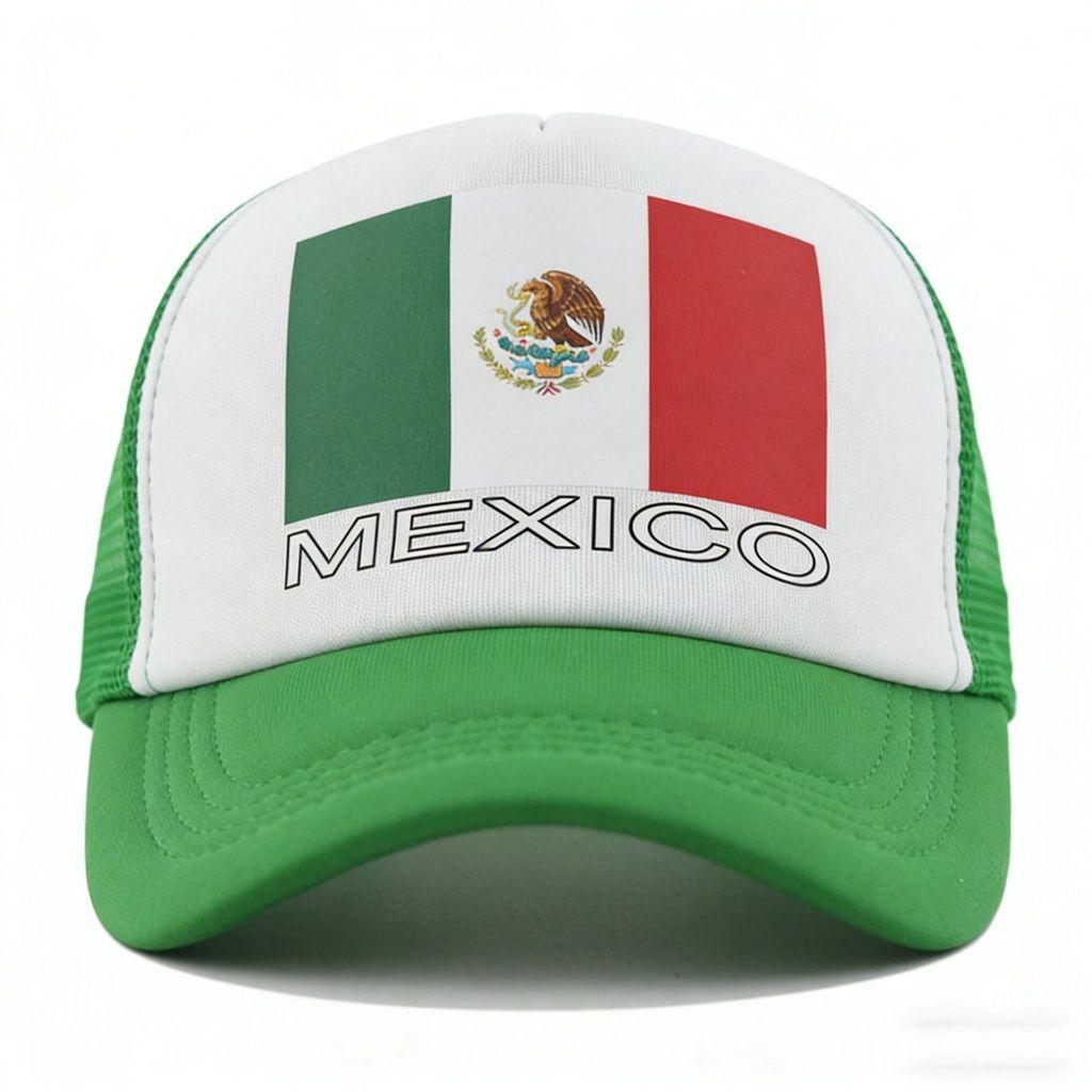 Ausgebleichte Print Flache Kappe Mit Breiter Krempe Sonnenschutz Für Outdoor-Fans