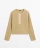 Masimodutti Wool Blend Knit Sweater