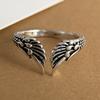 Xiaomi 925 Sterling Silver Rings for Women Couple Minimalist Handmade Simple Retro Wing Ring Fine Jewelry Gift Prevent Allergy