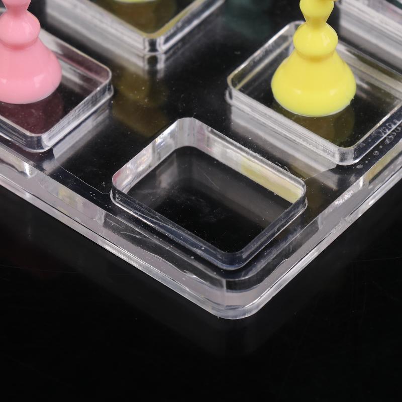 1 Set Non-Magnetic Nail Display Acrylic Nail Display Stand Tips Holder Nail Practice Stand Fingernail Diy Manicure Stand Tools