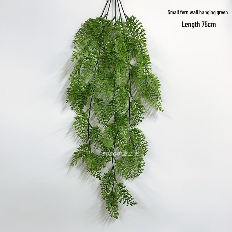 Artificial Spider Plant & Fern Hanging Decor - Trailing Green Vines for Wall & Ceiling