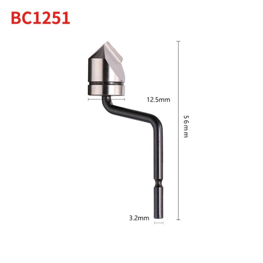 1 Satz BC6301/8301/1041/1651 Lochentgrater AnfasenKopf NB1000 Griff Senkwerkzeug Satz legierter Stahl Metallreparatur