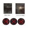 AISIHAIR Hairpiece Point Wig Long Gray Hair Cover Hair Extension Medical Wig Monoskin Breathable Hair Loss Concealing Stealth Fully Hand-Tied…