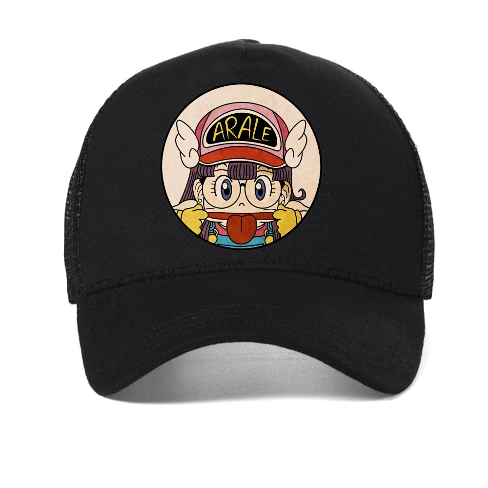 Arale baseballová čepice dámská designová japonská dámská ležérní letní síťovaná snapback kšiltovka venkovní prodyšná sluneční unisex sportovní čepice
